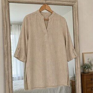 Olive Wrap Blouse